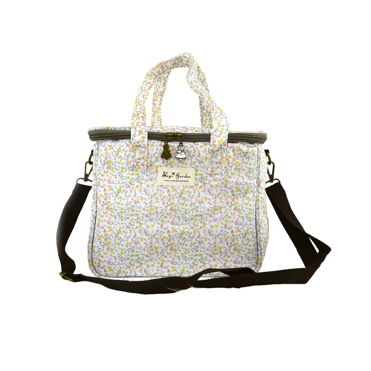 Nevera pequeño impermeable de flores