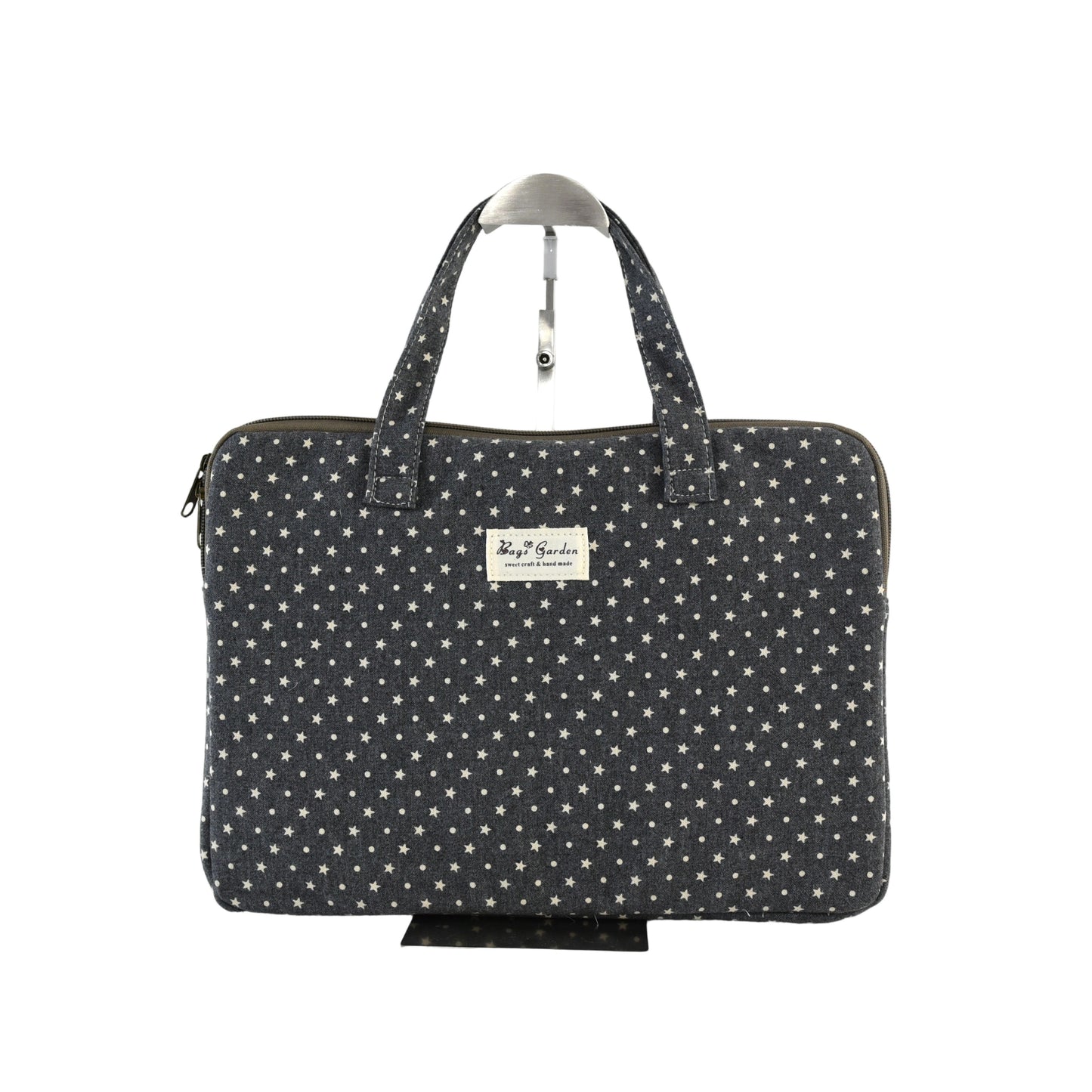 Funda protectora de algodón con estrellas – Compatible con portátil hasta 13"
