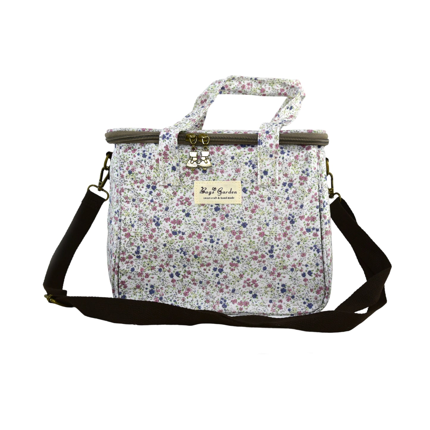 Nevera pequeño impermeable de flores
