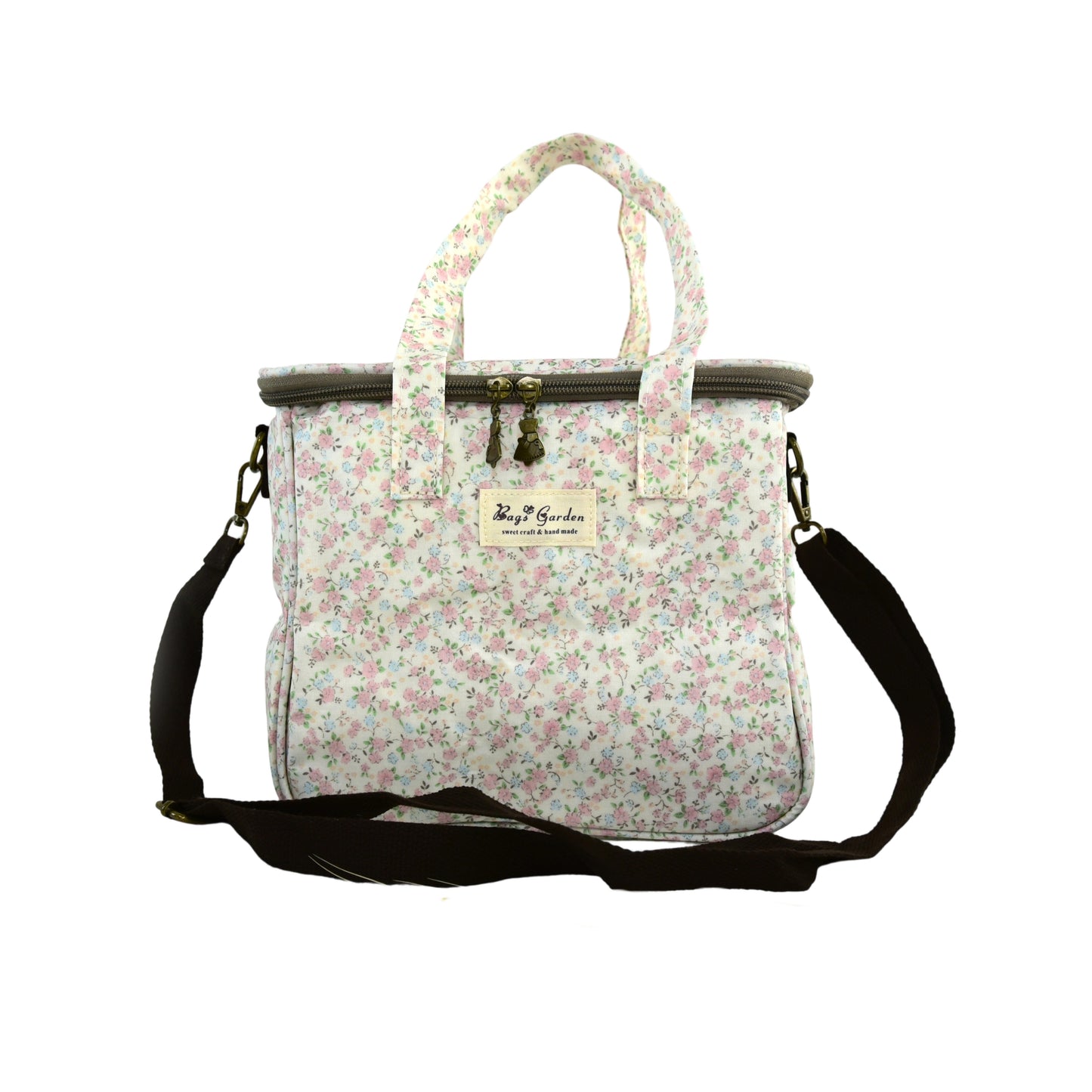 Nevera pequeño impermeable de flores