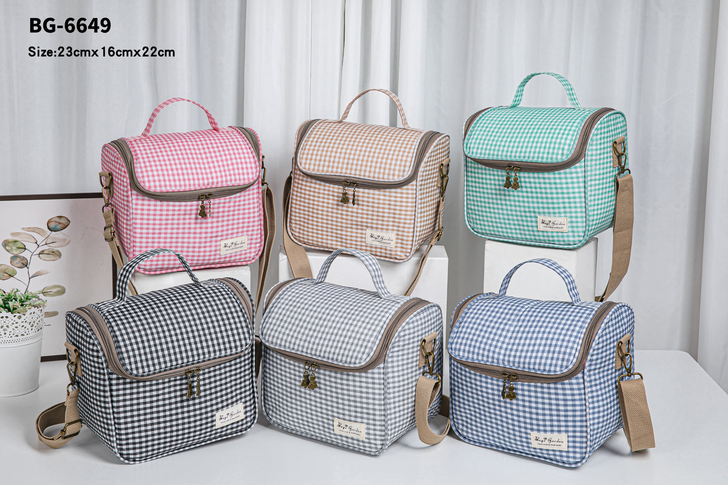 Vichy waterproof cooler bag