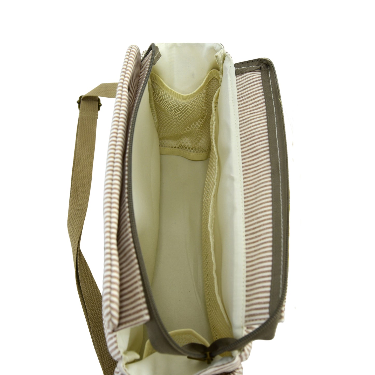 Organizador de cochecito de bebé – Algodón mini rayas