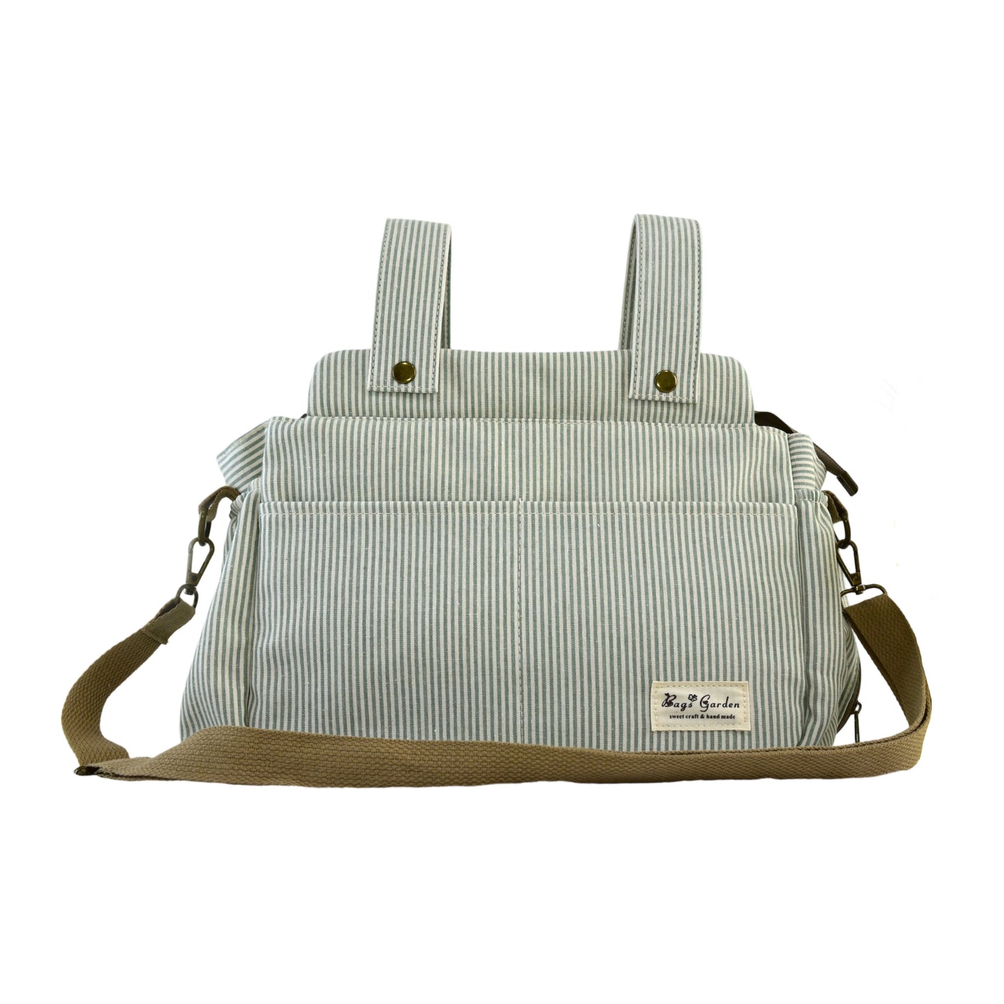 Organizador de cochecito de bebé – Algodón mini rayas