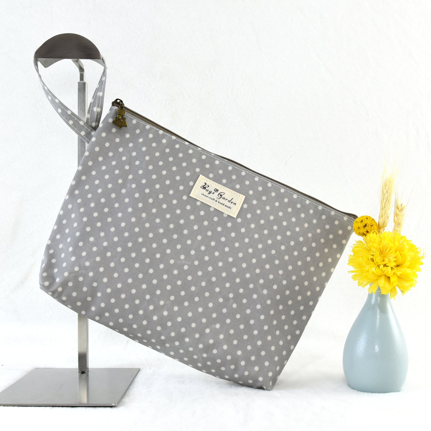 Neceser grannde impermeable de lunares