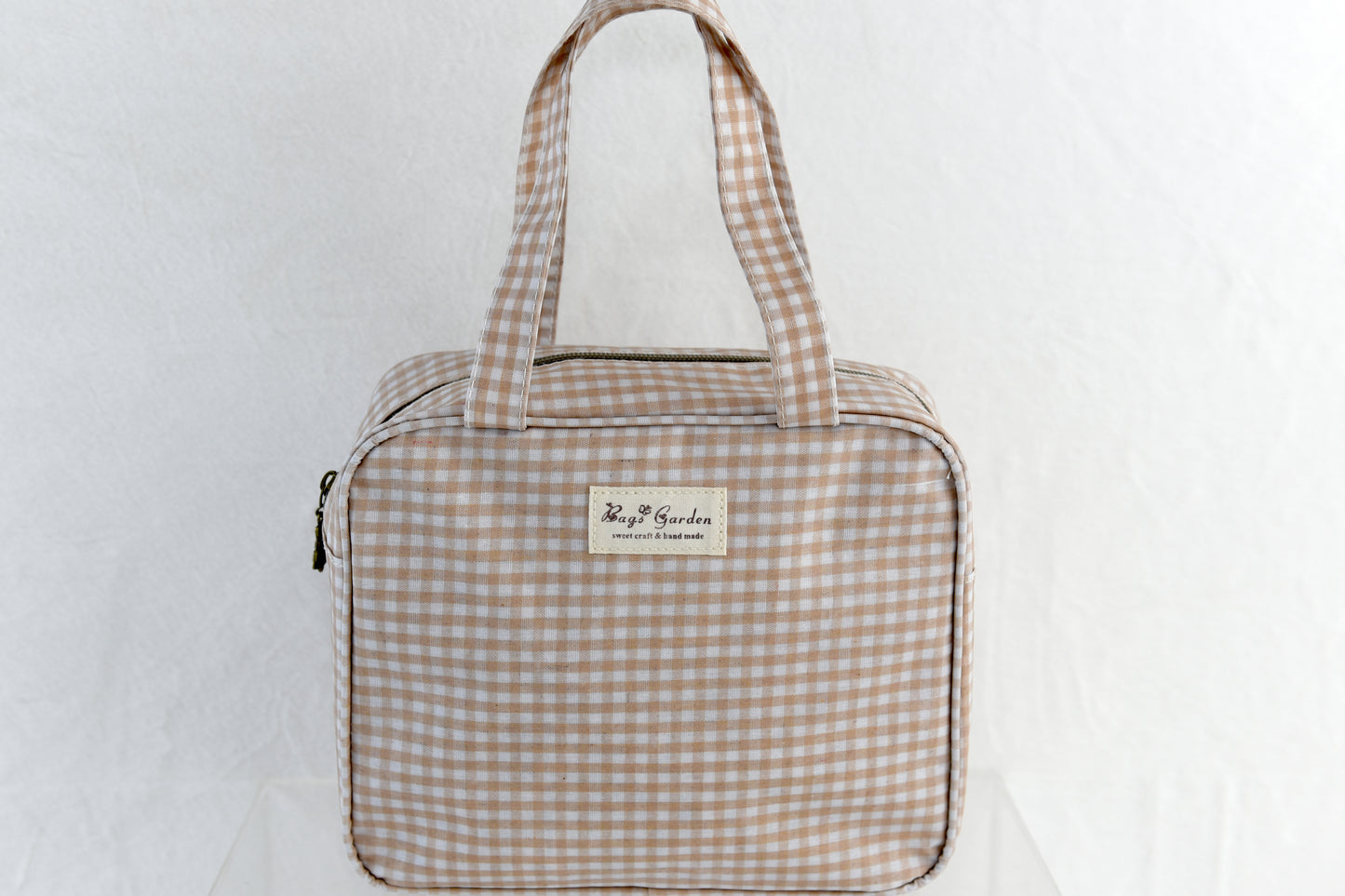 Small Waterproof Vichy Handbag
