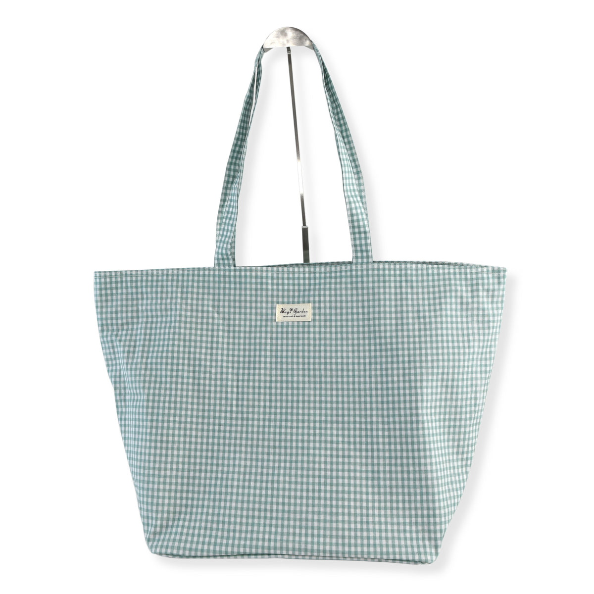 Bolso de Playa Vichy Grande Impermeable con Base Ancha