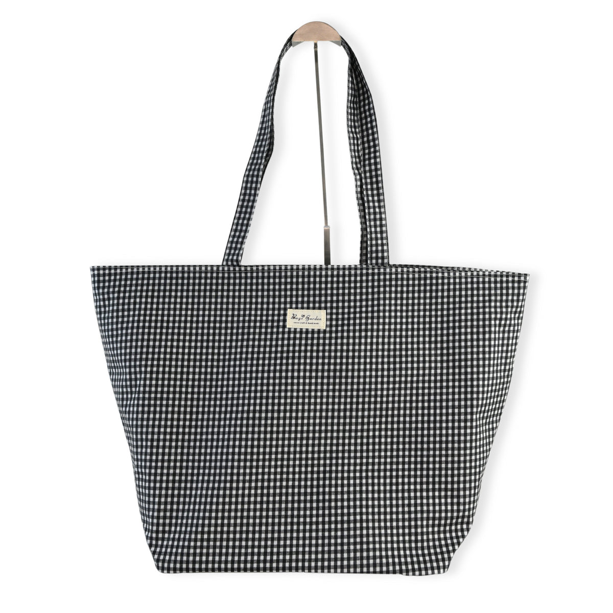 Bolso de Playa Vichy Grande Impermeable con Base Ancha