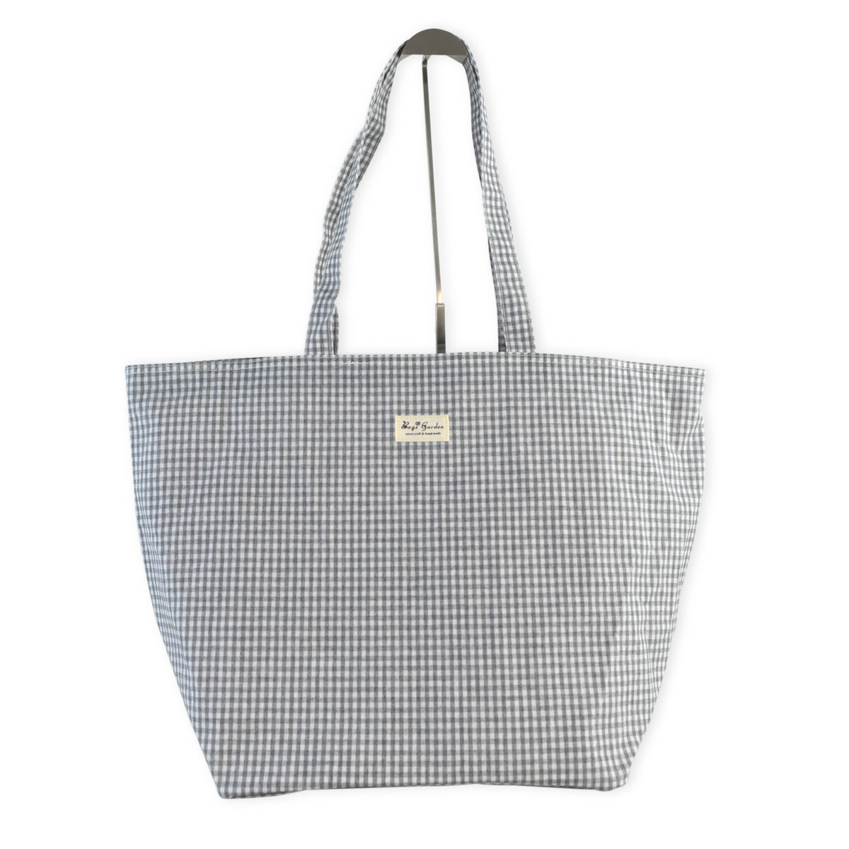 Bolso de Playa Vichy Grande Impermeable con Base Ancha