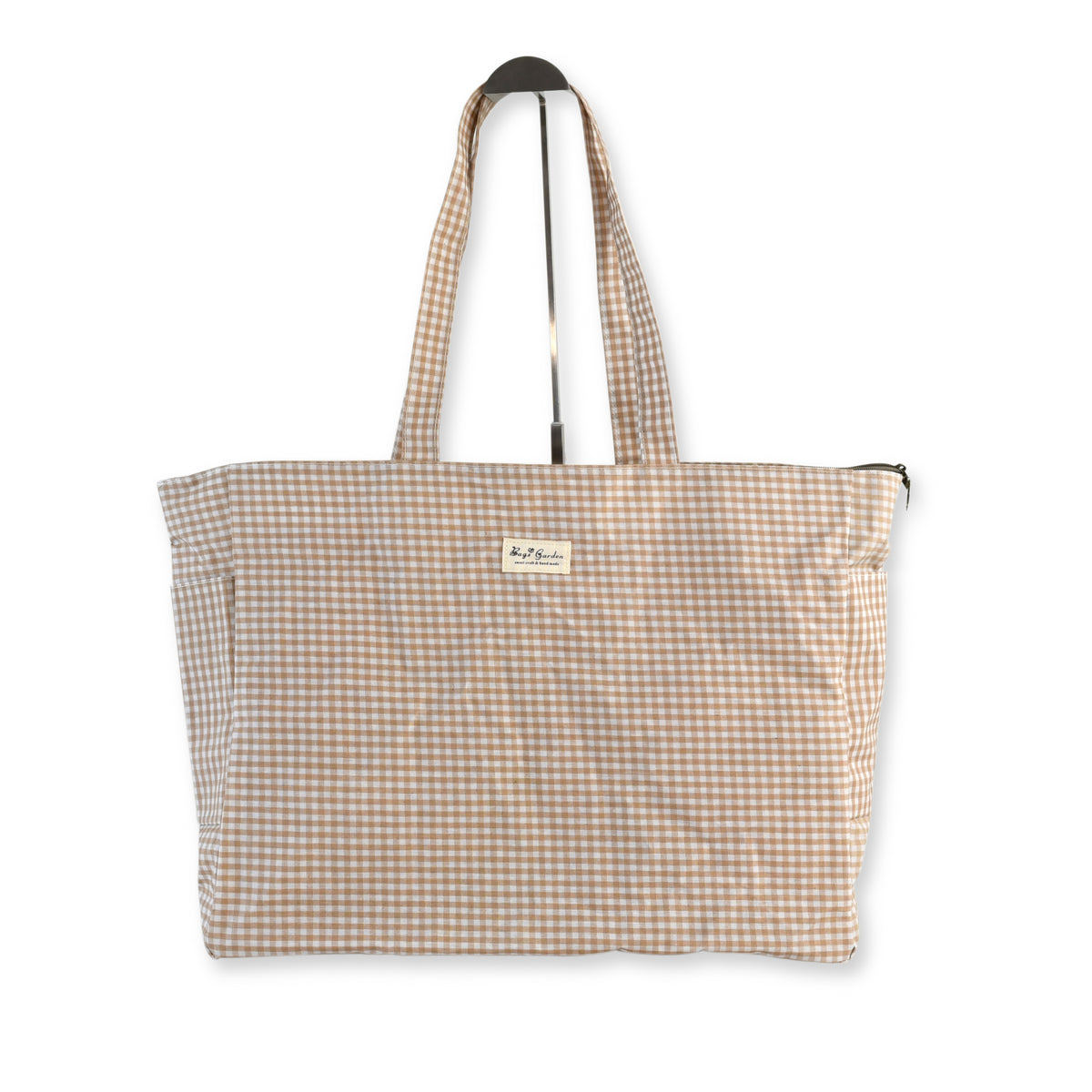 Bolso de Playa Vichy Grande Impermeable con Base Estrecha