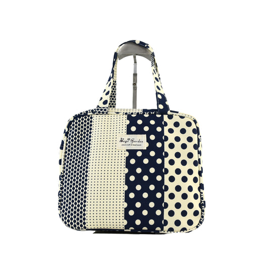 Bolso de Mano pequeño  algodón patch lunares