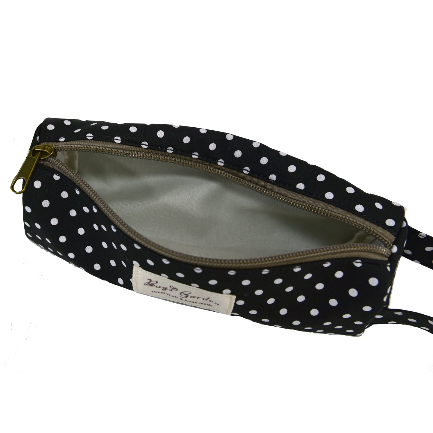 Estuche de algodón lunares
