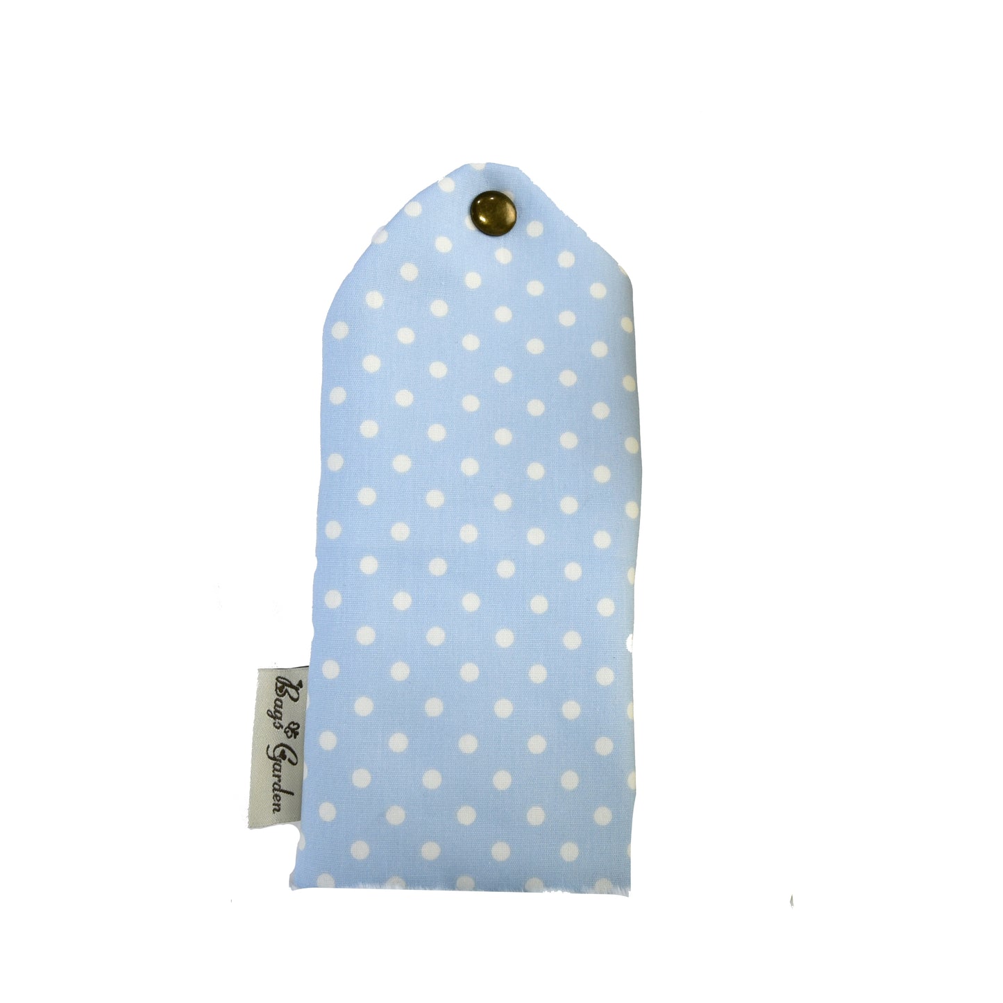 Polka dot cotton glasses case