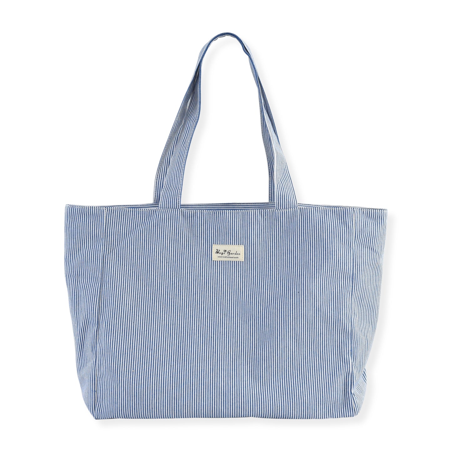 Bolso Playa Grande de Algodón | Tote Verano Amplio con Cremallera