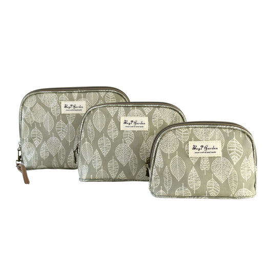 Set de 3 Neceseres Impermeables Botánico Leaf