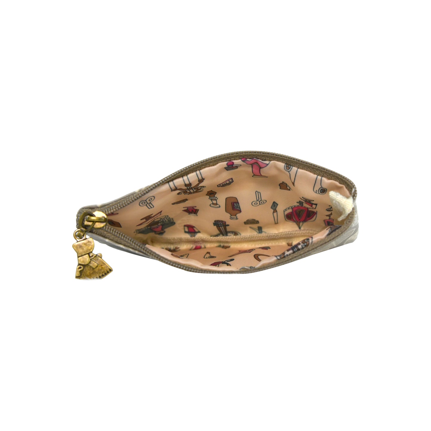 Monedero Impermeable Botánico Leaf