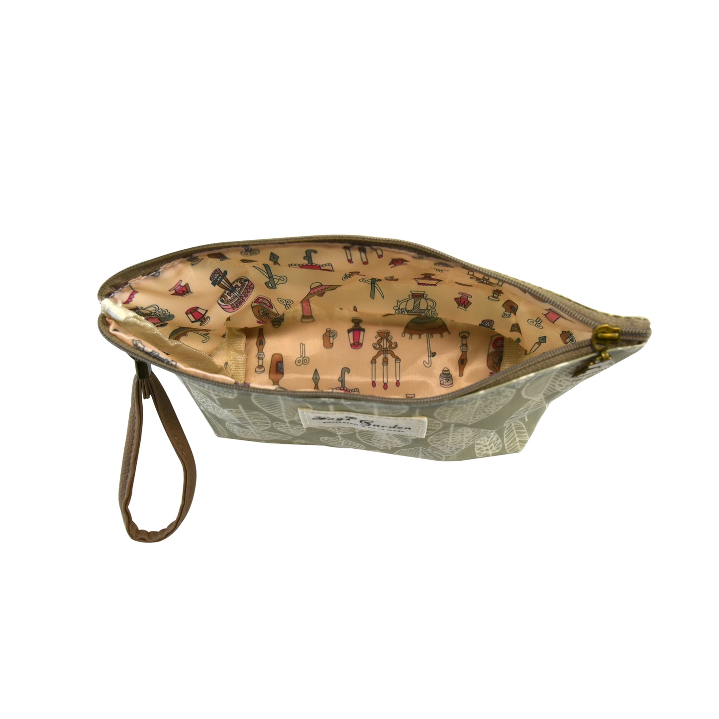 Neceser Pequeño Impermeable Botánico Leaf