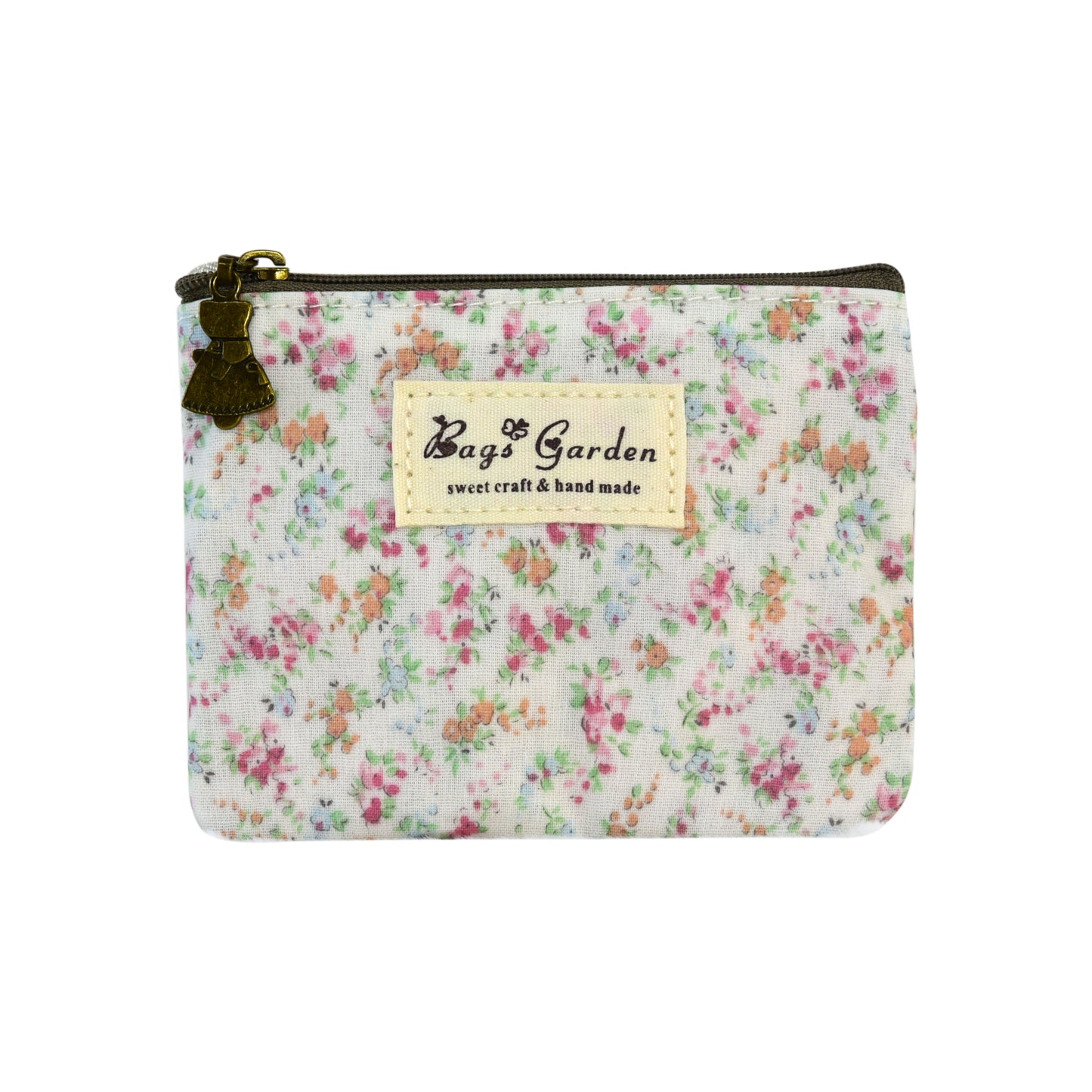 Monedero Impermeable con Flores