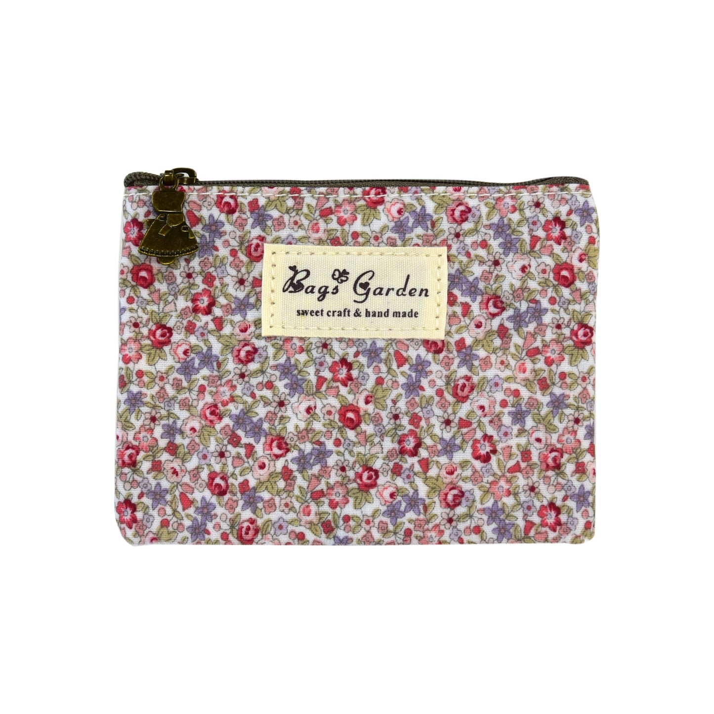 Monedero Impermeable con Flores