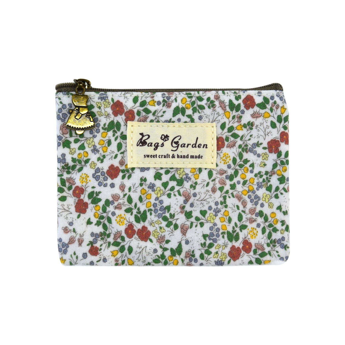 Monedero Impermeable con Flores