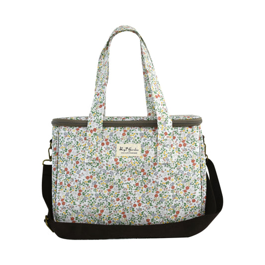 Bolsa Nevera Grande Impermeable Floral | Bolsa Térmica para Picnic y Viaje
