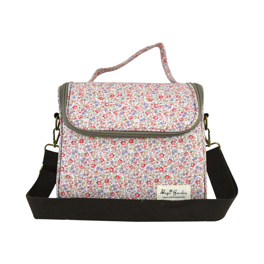 Bolsa Nevera Impermeable Floral con Tapa | Bolsa Térmica para Almuerzo