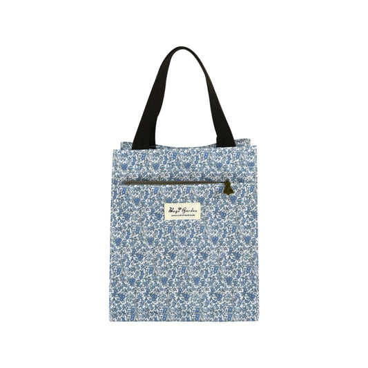 Bolso de Mano pequeño Impermeable Floral | Bolsa de Almuerzo Multifuncional con Bolsillo
