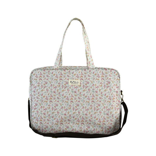 Maletita Impermeable Floral | Bolsa de Viaje y Maternidad