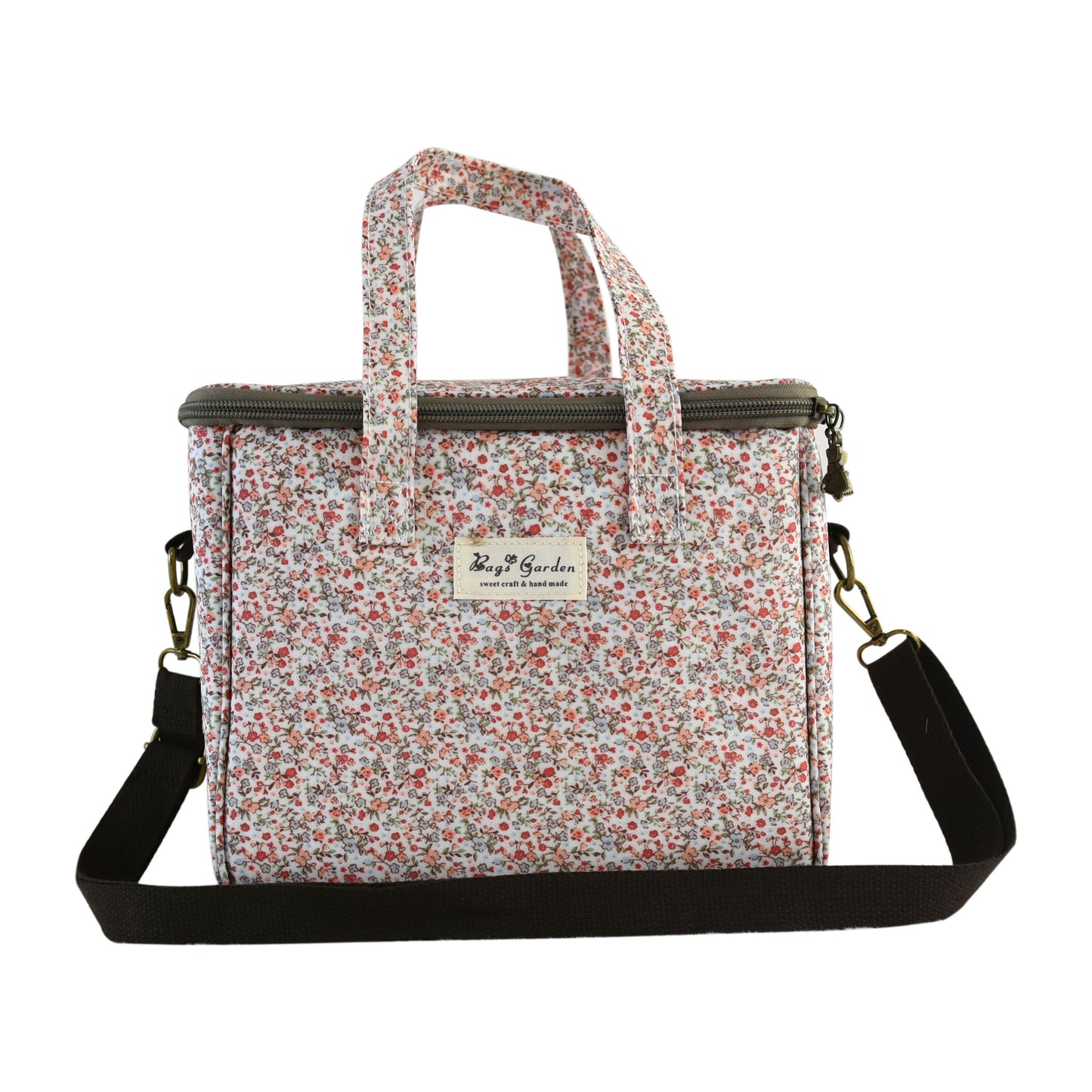 Bolsa Nevera Impermeable Floral | Bolsa Térmica para Almuerzo y Picnic