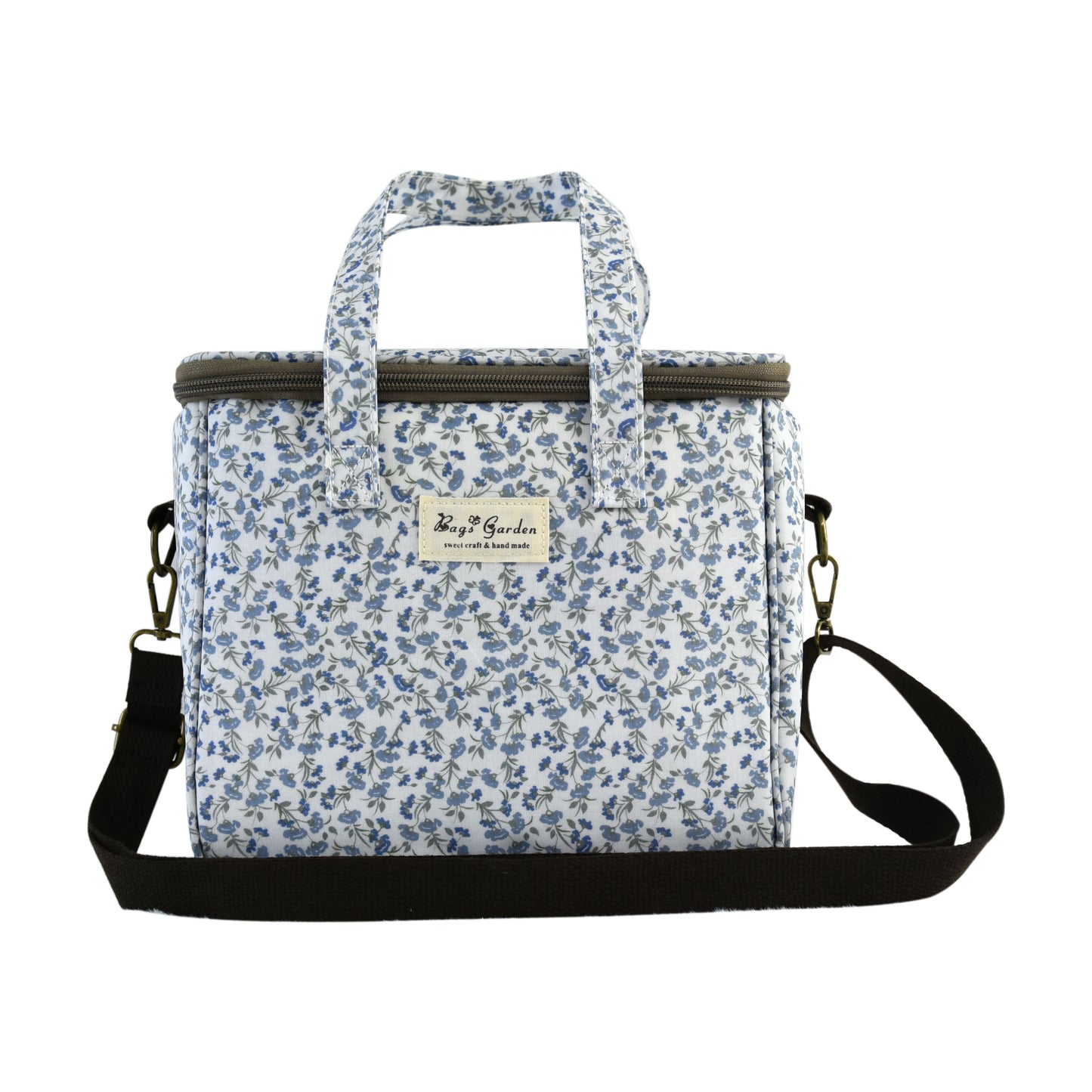 Bolsa Nevera Impermeable Floral | Bolsa Térmica para Almuerzo y Picnic