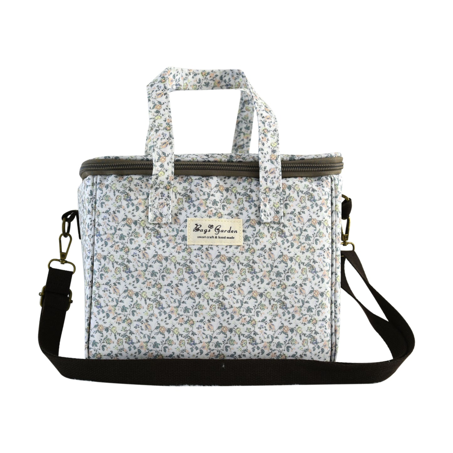 Bolsa Nevera Impermeable Floral | Bolsa Térmica para Almuerzo y Picnic