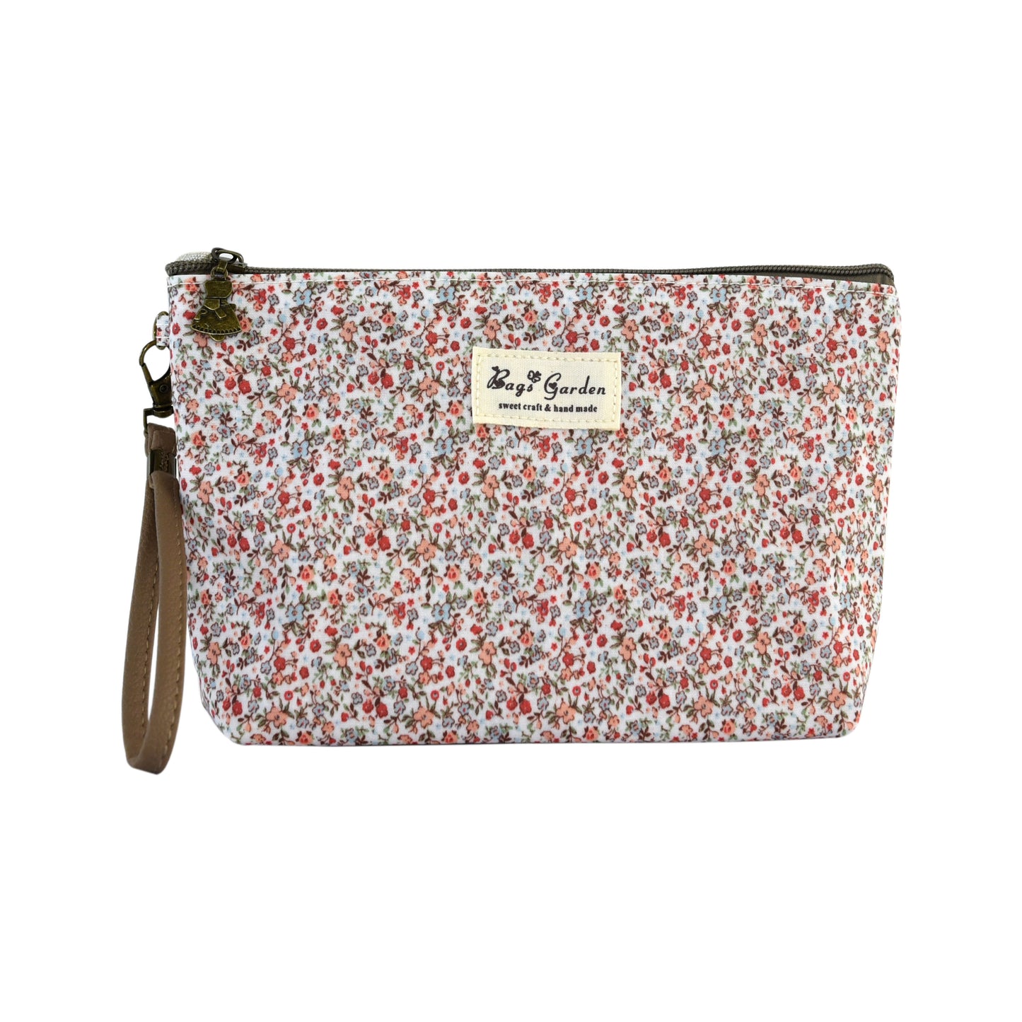 Neceser Mediano Impermeable con Flores