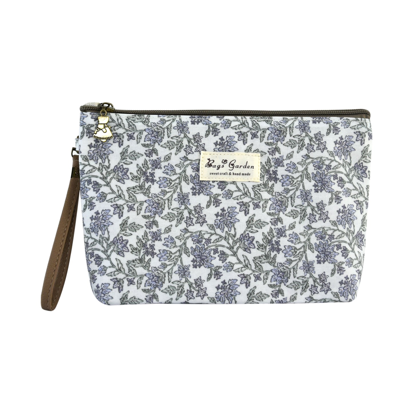 Neceser Mediano Impermeable con Flores