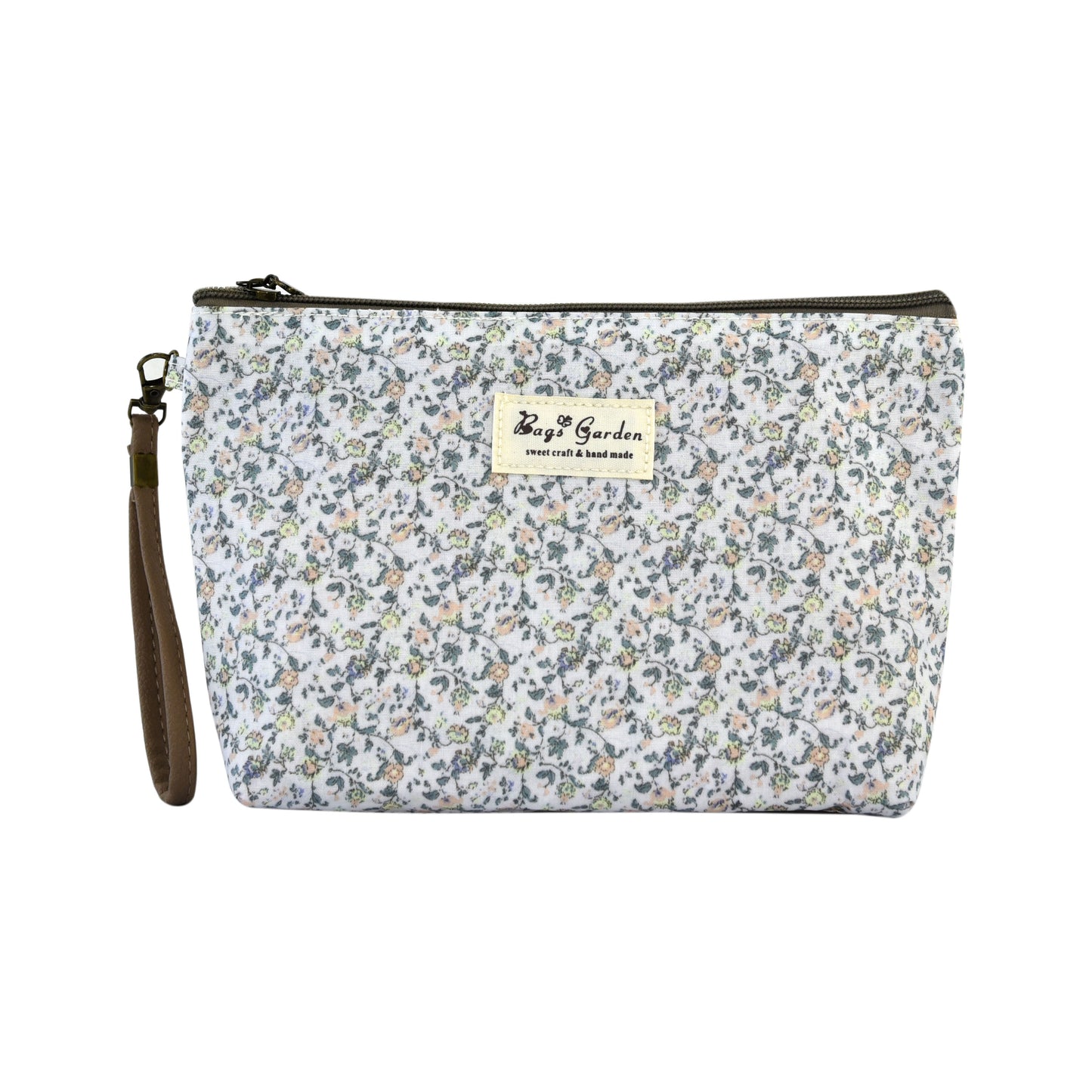 Neceser Mediano Impermeable con Flores
