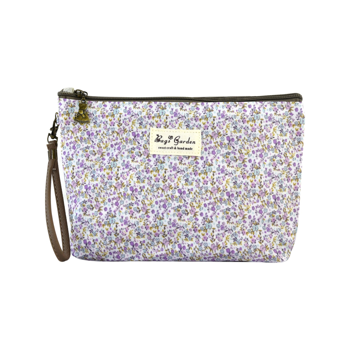Neceser Mediano Impermeable con Flores