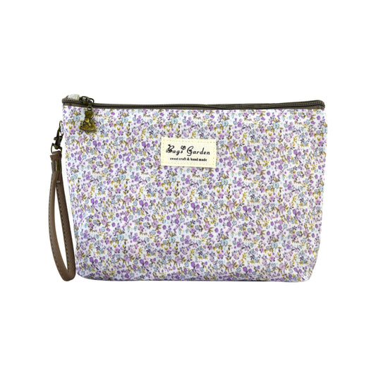 Neceser Mediano Impermeable con Flores
