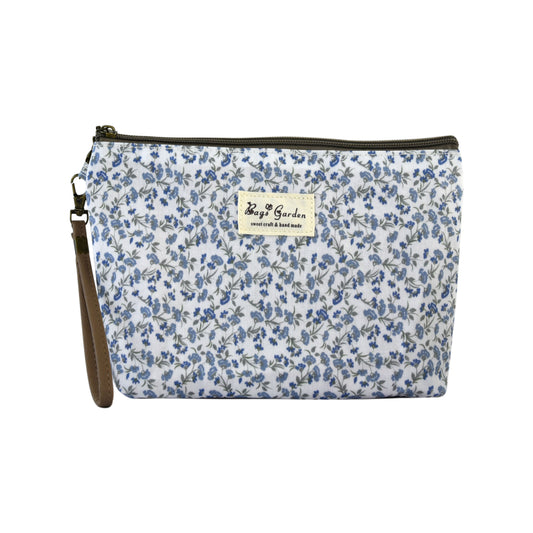 Neceser Mediano Impermeable con Flores