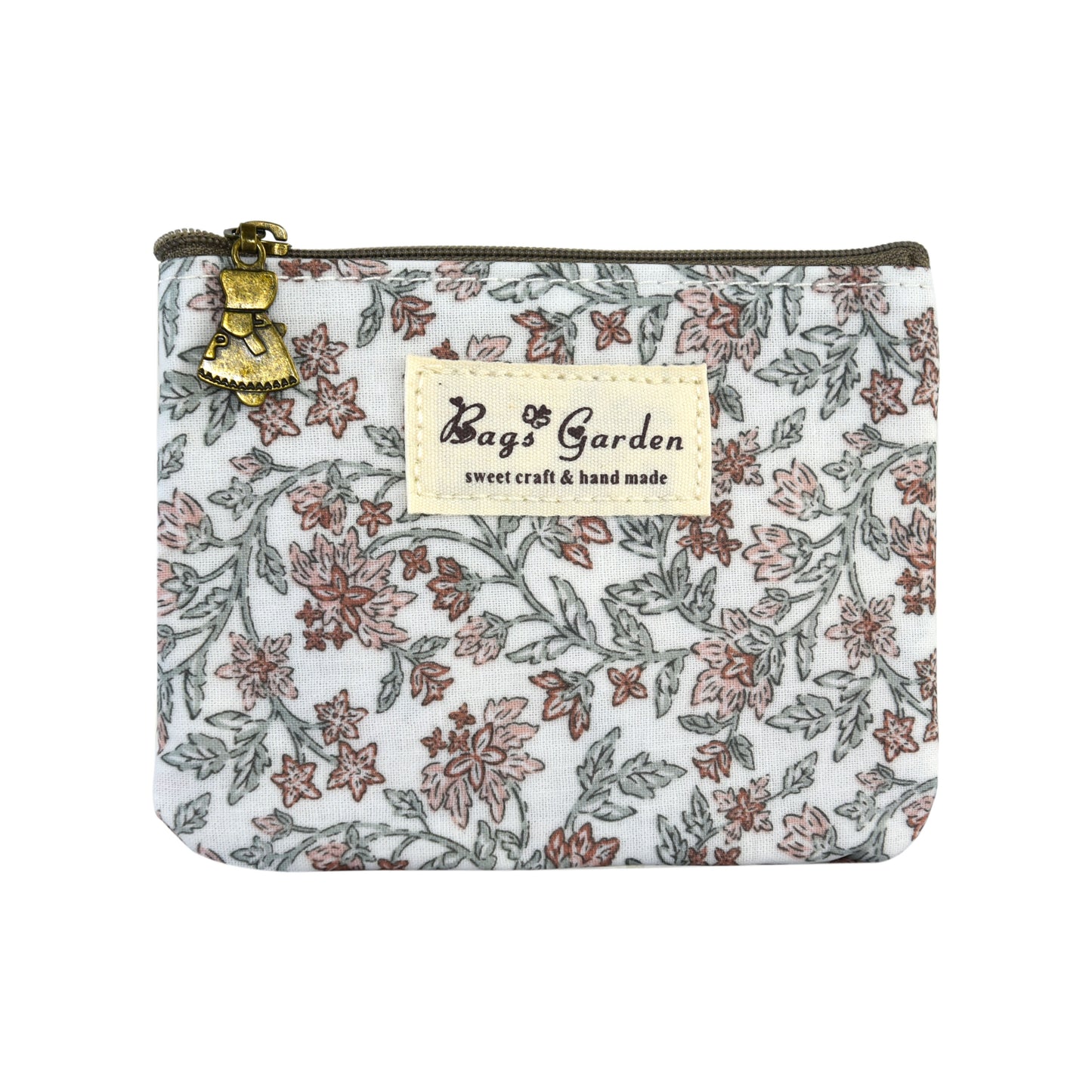Monedero Impermeable con Flores