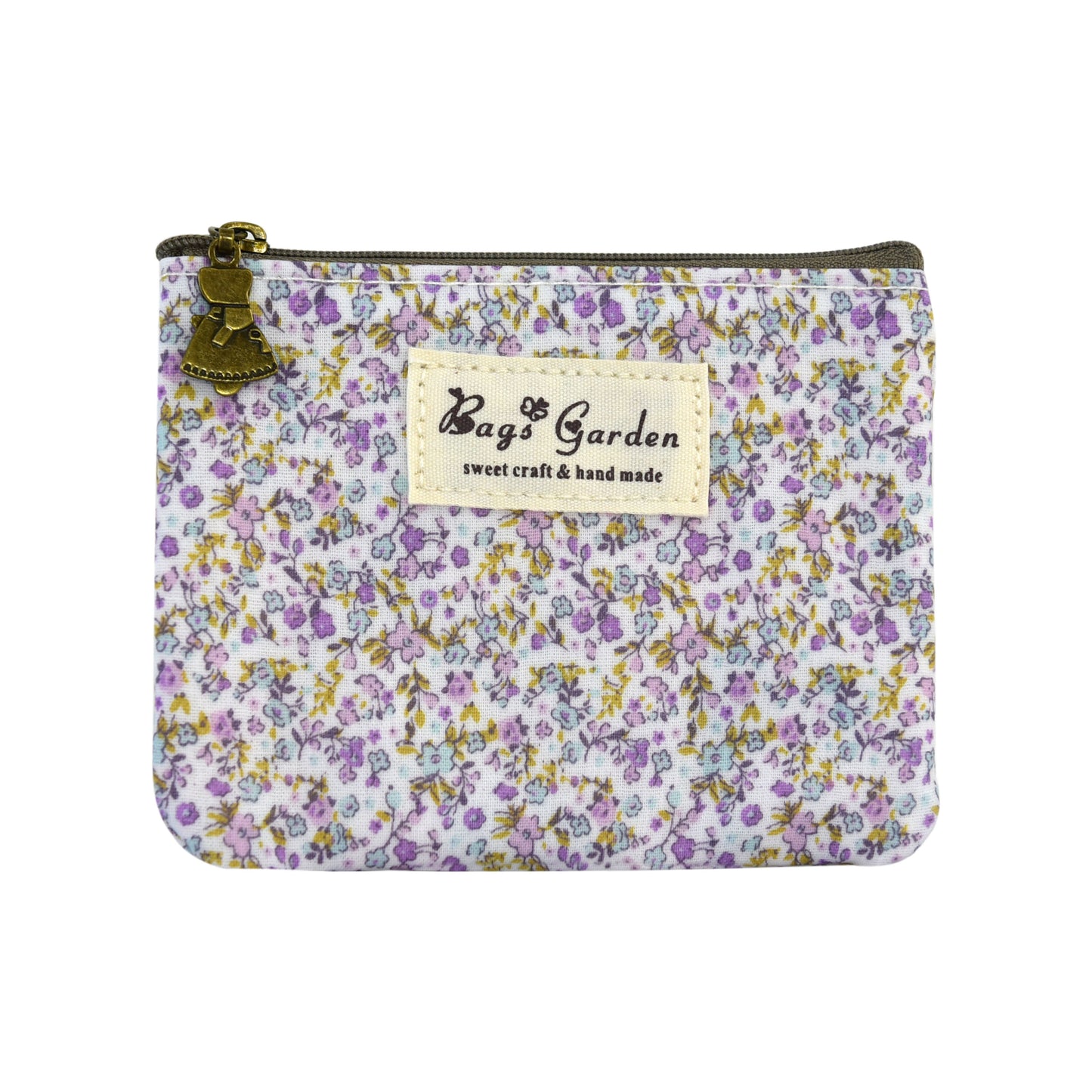 Monedero Impermeable con Flores