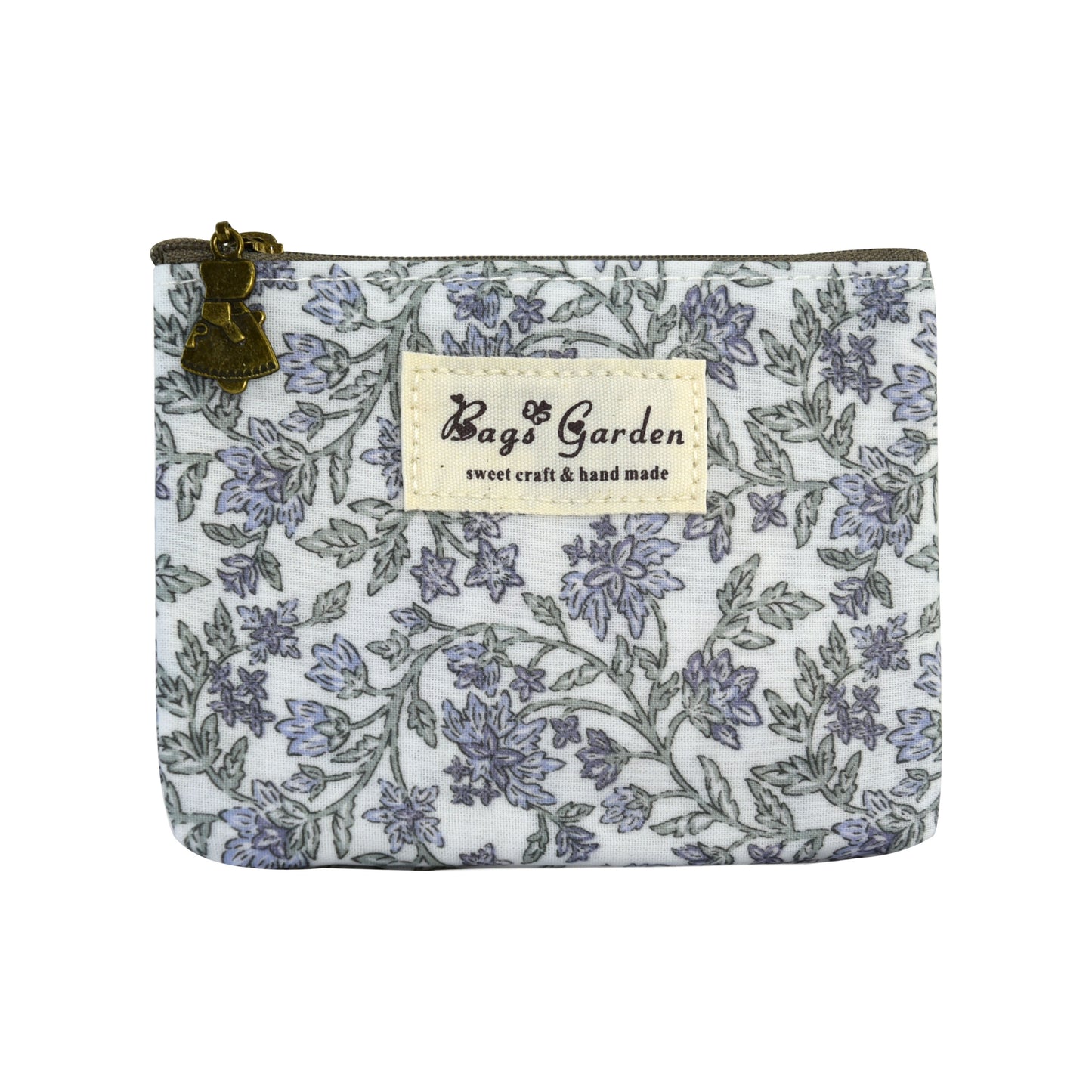 Monedero Impermeable con Flores