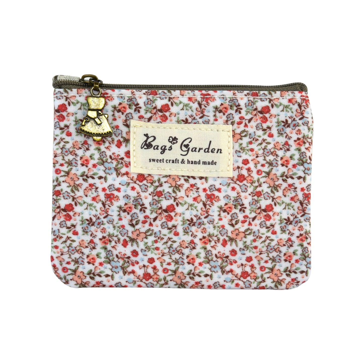 Monedero Impermeable con Flores