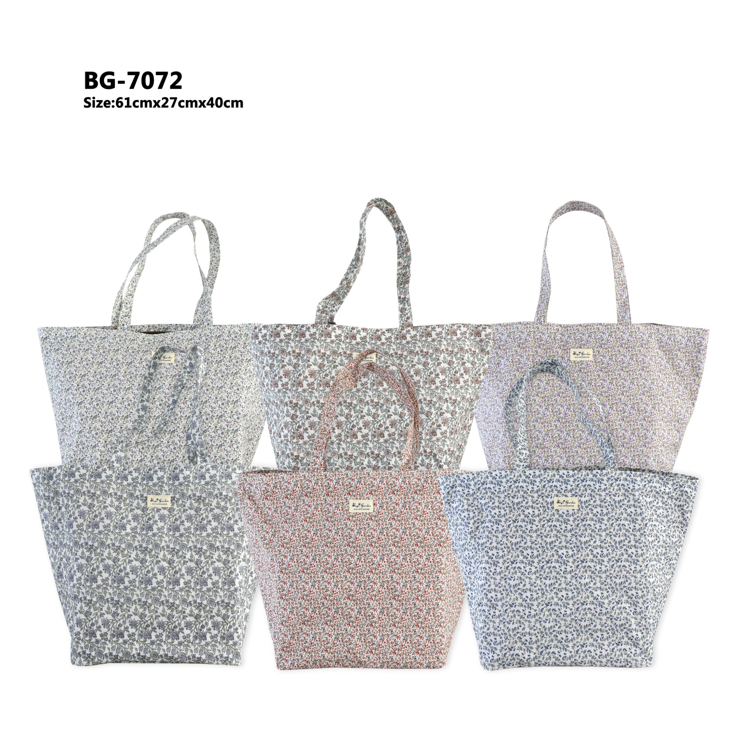 Bolso de Playa Impermeable Floral | Bolsa Ligera de Verano