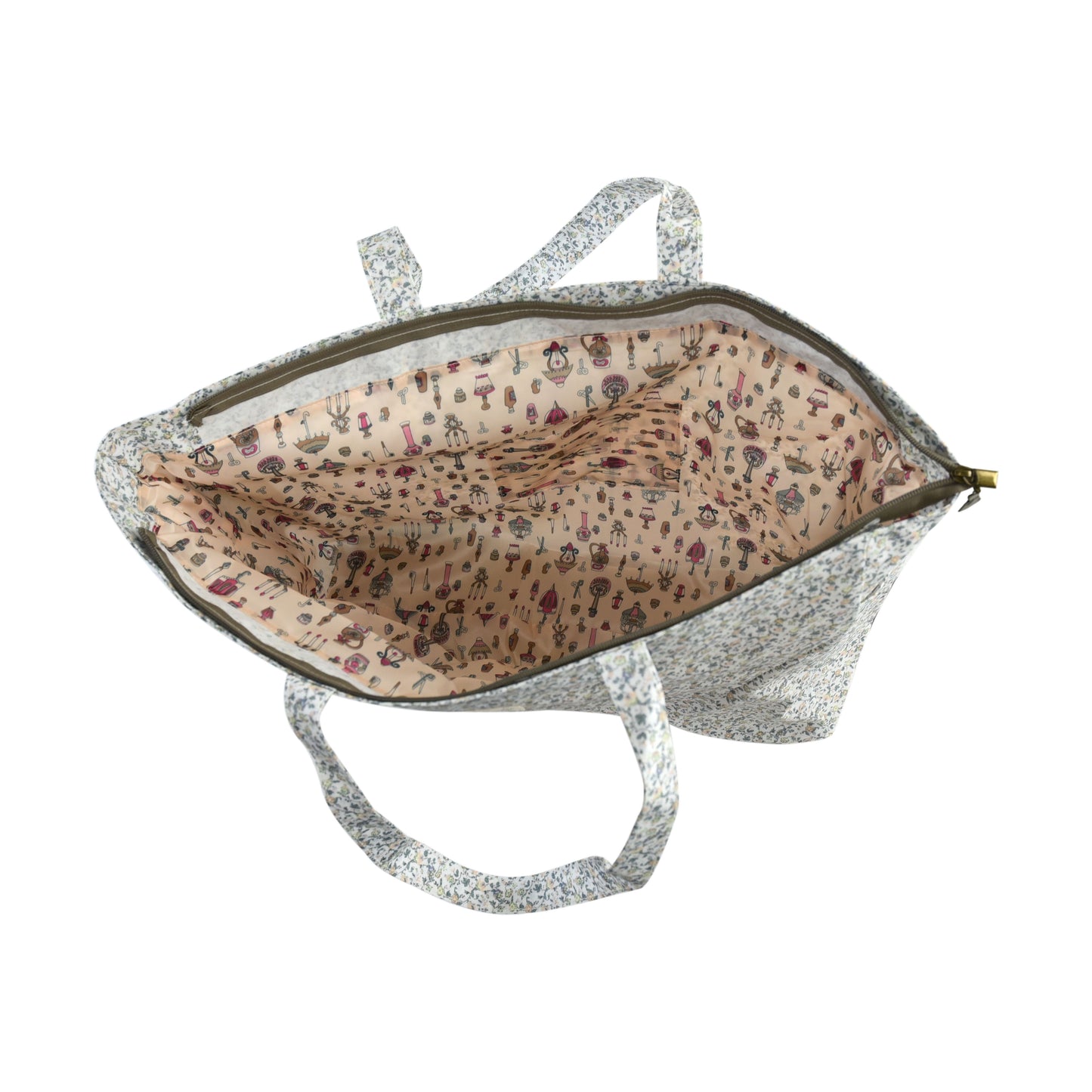 Bolso de Playa Impermeable Floral | Bolsa Ligera de Verano