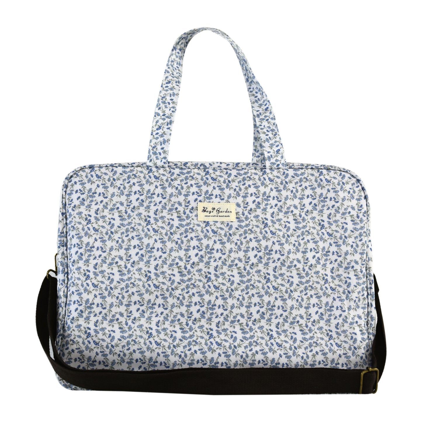 Maletita Impermeable Floral | Bolsa de Viaje y Maternidad