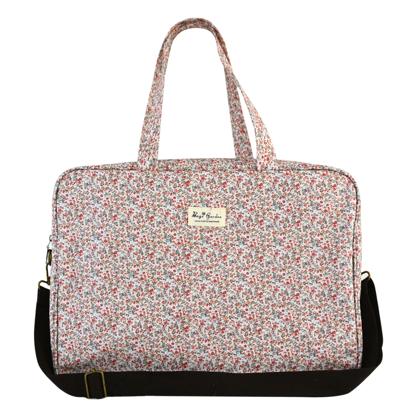 Maletita Impermeable Floral | Bolsa de Viaje y Maternidad