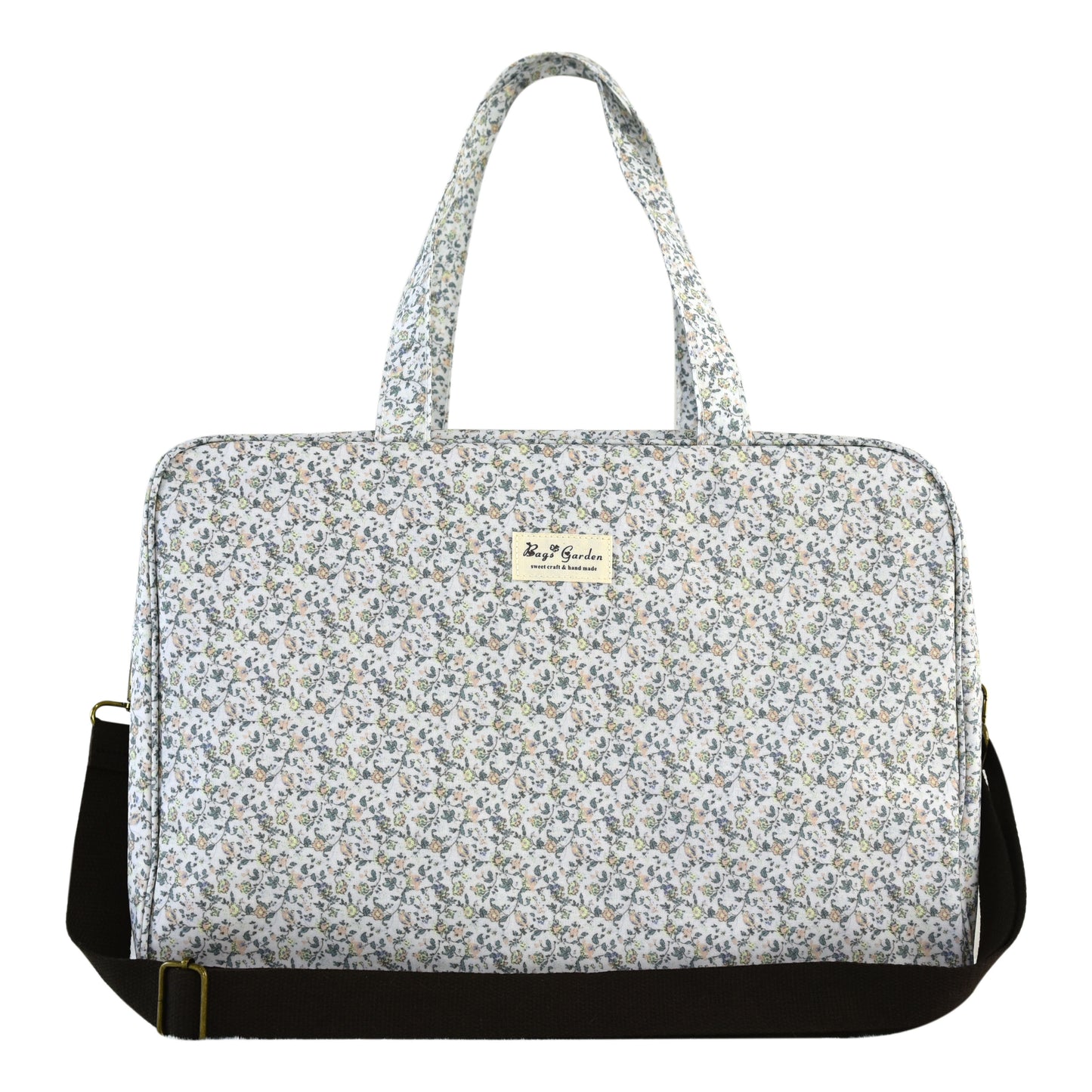 Maletita Impermeable Floral | Bolsa de Viaje y Maternidad