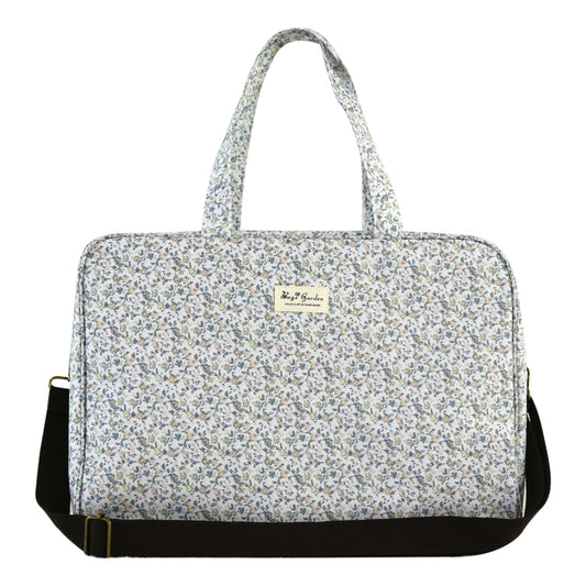 Maletita Impermeable Floral | Bolsa de Viaje y Maternidad