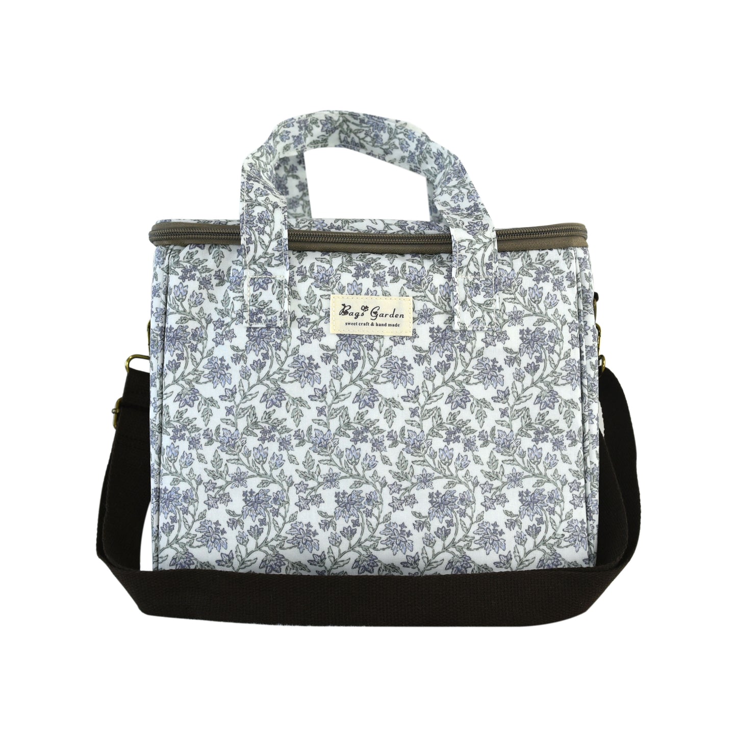 Bolsa Nevera grande Impermeable Floral | Bolsa Térmica para Almuerzo y Picnic