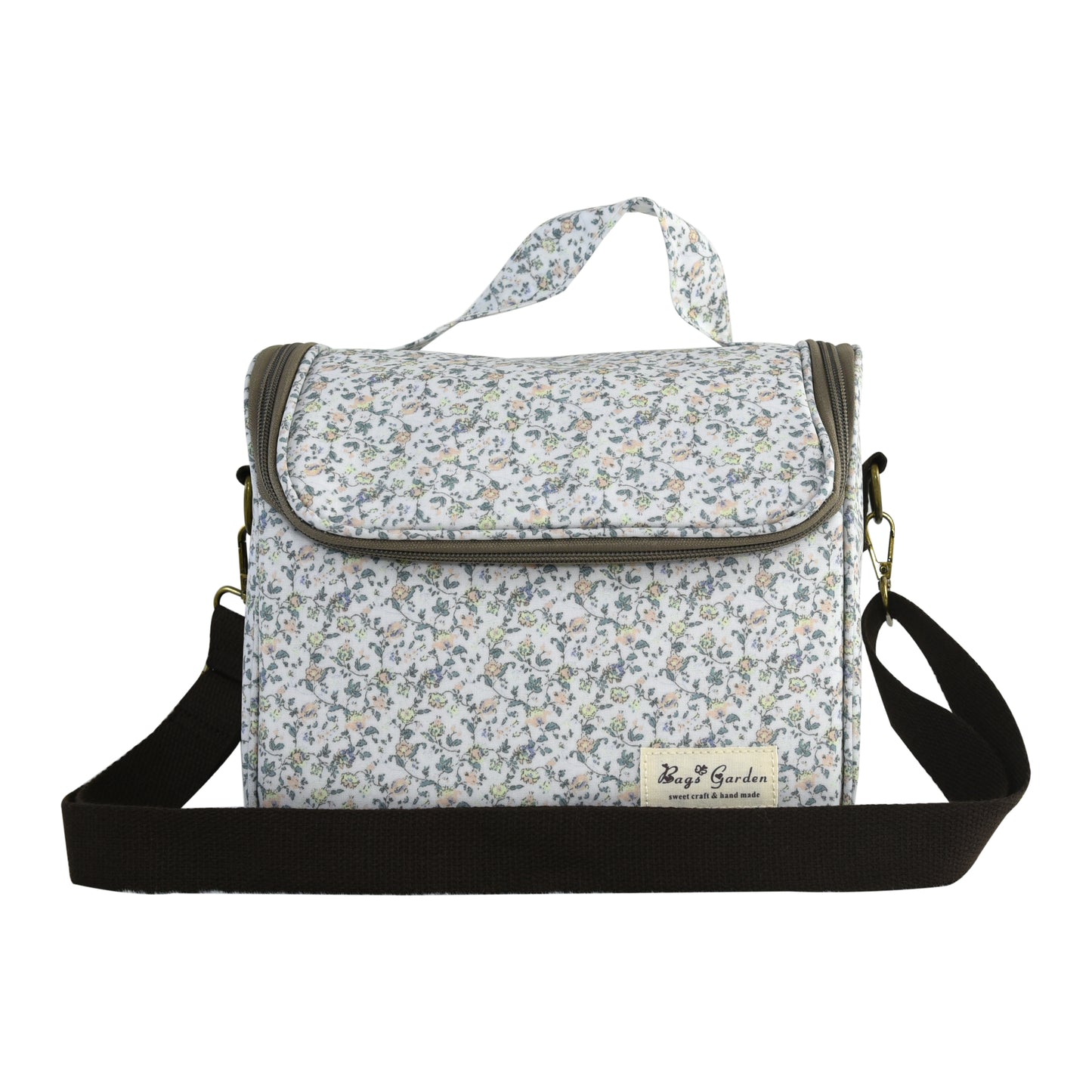 Bolsa Nevera Impermeable Floral | Bolsa Térmica para Almuerzo y Picnic