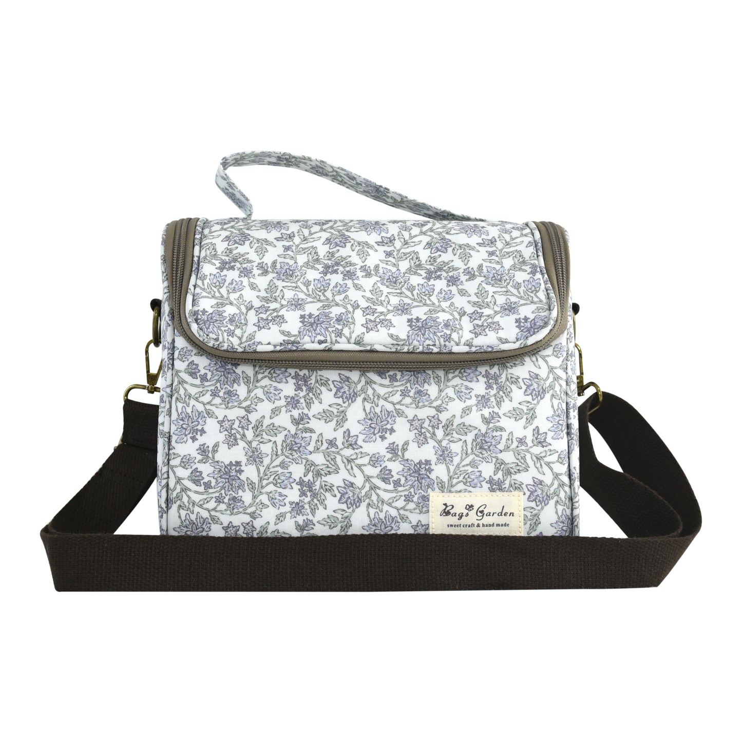 Bolsa Nevera Impermeable Floral | Bolsa Térmica para Almuerzo y Picnic