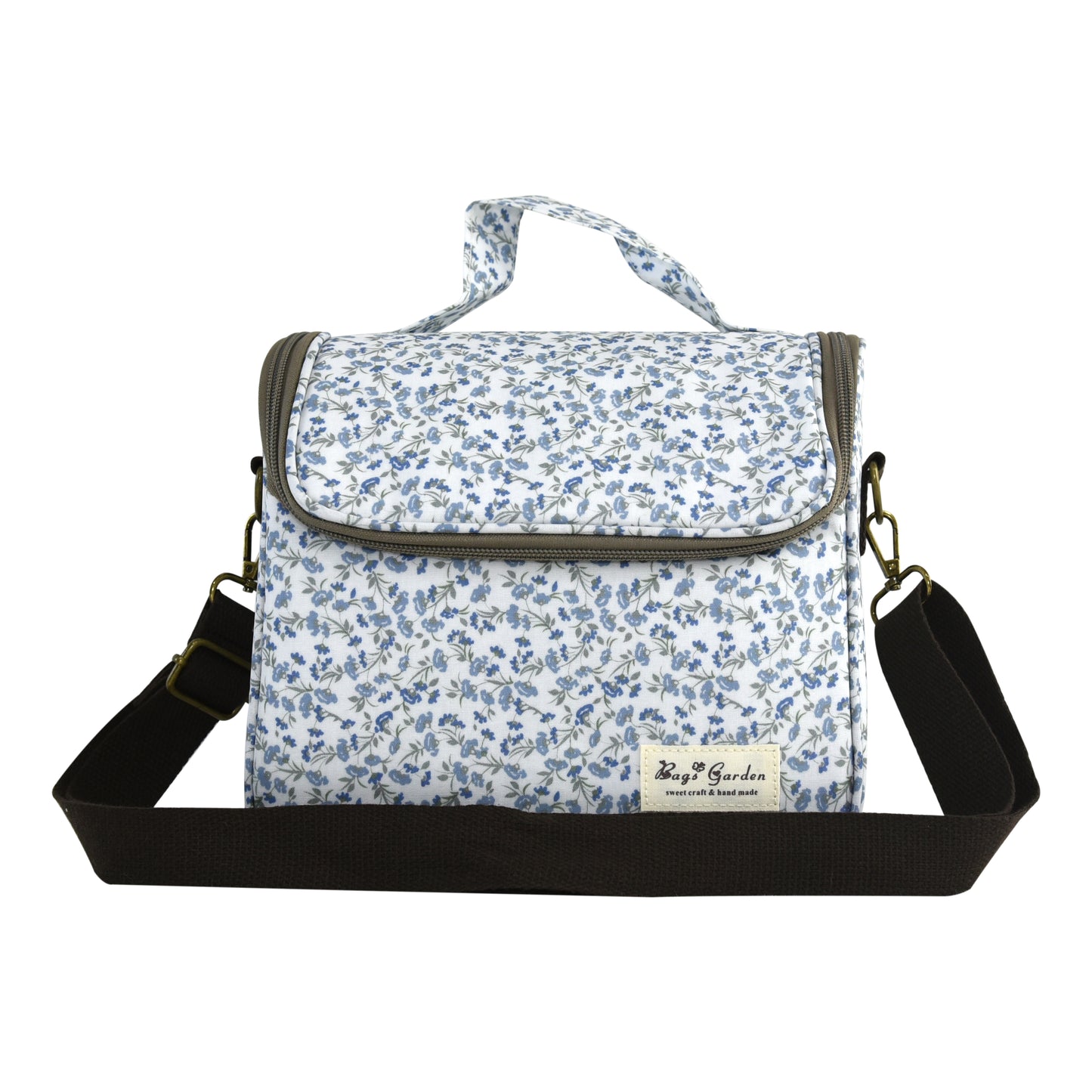 Bolsa Nevera Impermeable Floral | Bolsa Térmica para Almuerzo y Picnic